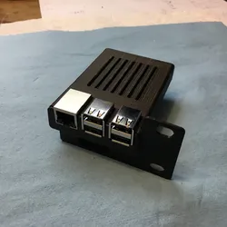 Rack Mount Raspberry Pi Case remix