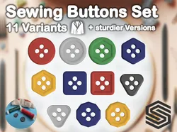 Sewing replacement Buttons (22+ Variants)