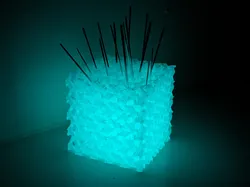 Tesseract Pincushion/Stress Cube