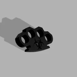 Toxic Brass Knuckles - Hollow Hazard
