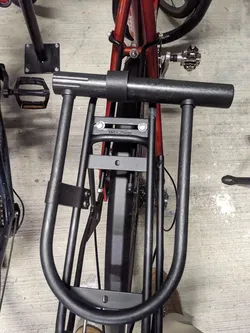 U lock Bike Rack Mounting System.