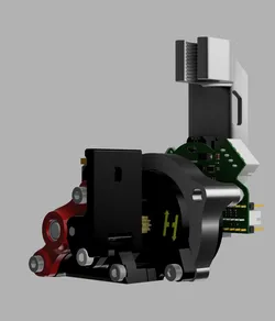 VZ Hextrudort LOW CNC EBB36 mount & VZ Toolhead PG7 Gland cable holder
