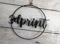 Wall & Door Decoration Wall Sign Decor Letters