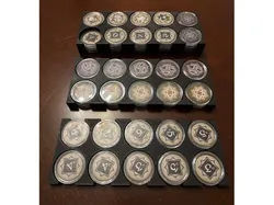 Chaos Token Holders for Arkham Horror Card Game (26mm Coin Capsules)