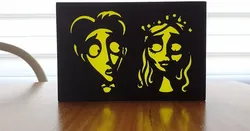 Corpse Bride Silhouette Art