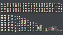 Cute Lowpoly Game Assets Tree