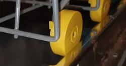 Dishwasher crockery basket wheel replacement