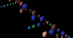 Exoplanets scaled one in 120 million