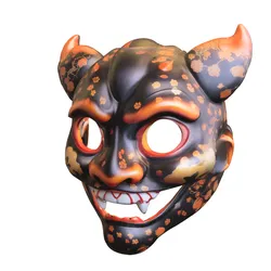 Floral Oni Demon Mask
