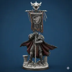 Gothic Grimdark Space Zealot Tabletop STL ,Wargaming