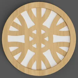 Home Decorations & Ornaments STL Download - geometric coaster - table top - keychain- wall art 3D stl 3by HIve