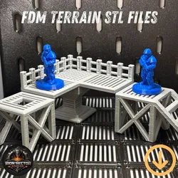 Industrial Sci-Fi Walkway Scatter Terrain