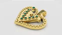 Mom and Baby Pendant 3D Printable 3D Print Model in Pendants 583361