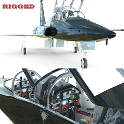 Northrop T-38 Talon Military Camo Aircraft PBR