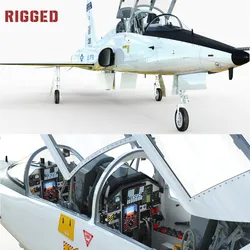 Northrop T-38 Talon Supersonic Aircraft PBR