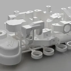 NRCPROJECTS NRC-24 Suspension parts set for SLS printing