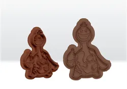 Other STL Descărcare - Doey the doughman Cookie cutter STL 3D - FnFLab