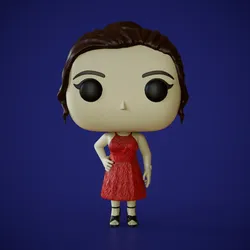 Other STL تنزيل - Funko Custom pop Mujer - Axos3D