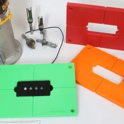 P-Bass Guitar Style SINGLE Pickup Router Template (3D Print File)
