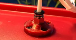 PC4-M10 PTFE fitting passthrough for drybox