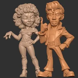 Sandy and Danny Grease