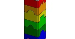 Stacking tower for toddlers