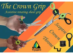 The Crown Grip - Assistive rotating shear grip
