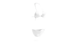 White Beach Women Bikini - female string summer swimsuit