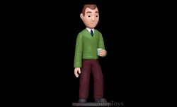 مجاني Characters & Creatures STL تنزيل - Clay Puppington - Moral Orel - SillyToys ✅