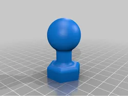 1" ball (Ram style) to be tapped for 1/4-20 tripod