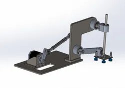 90 Degree Flip Connect Rod Pick and place Mechanisim