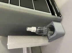 [Babo] paper towel holder modified for height to match feet on other side