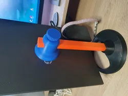 Display holder from an old laptop