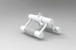 Double D Row Handle with Rollers