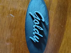 Fișiere pentru imprimante 3D | Fișier 3MF | NAME PLATE 3G