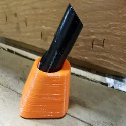 Harbor Freight flashlight holder