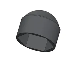 Hexagon nut cap