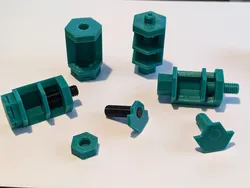 Honeycombe Grid - Adjustable Mounts