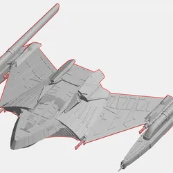 Klingon Convert cruiser