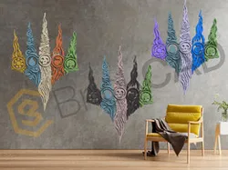 Magic: The Gathering Color Symbols – 3D Printable CAD Model | SolidWorks Icon Set Design