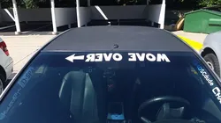 Move over decal