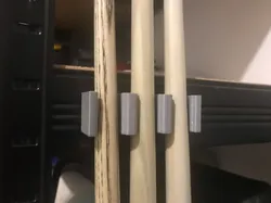 Pool/Snooker Cue Stand (Screwless Wall Mount)