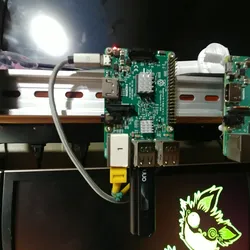 Raspberry pi DIN rail mount