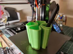 St. Patrick's Day Lucky Shamrock Pen Holder