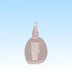 3D printer bestanden | 3MF | alamo chapel token (memory 1836)