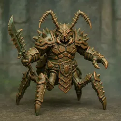 3D printer bestanden | 3MF | Plague Scorpion Warlord