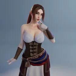 Agnes - Milkmaid - presupported - QB Works
