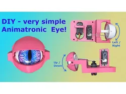 Animatronic Eye simple design