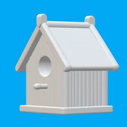 Bird House – Cute 3D Printable Garden & Home Decor