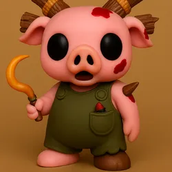 🔥 Butcher | Hunt: Showdown | Chibi-Style | 3D Print Model
